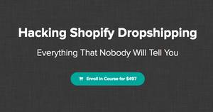 Hayden Bowles - Hacking Shopify Dropshipping